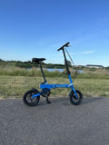 Highwing 16 inch Lightweight Alloy Wheels Folding Bike - Blue - Folding Bikes 4U