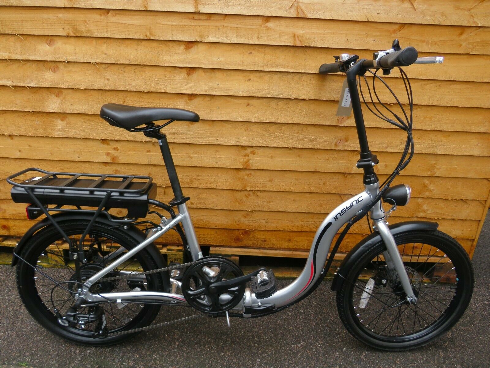 INSYNC CIRCUIT ELECTRIC FOLDING BIKE 20 INCH WHEELS NEW EX DISPLAY ref 14320 - Folding Bikes 4U