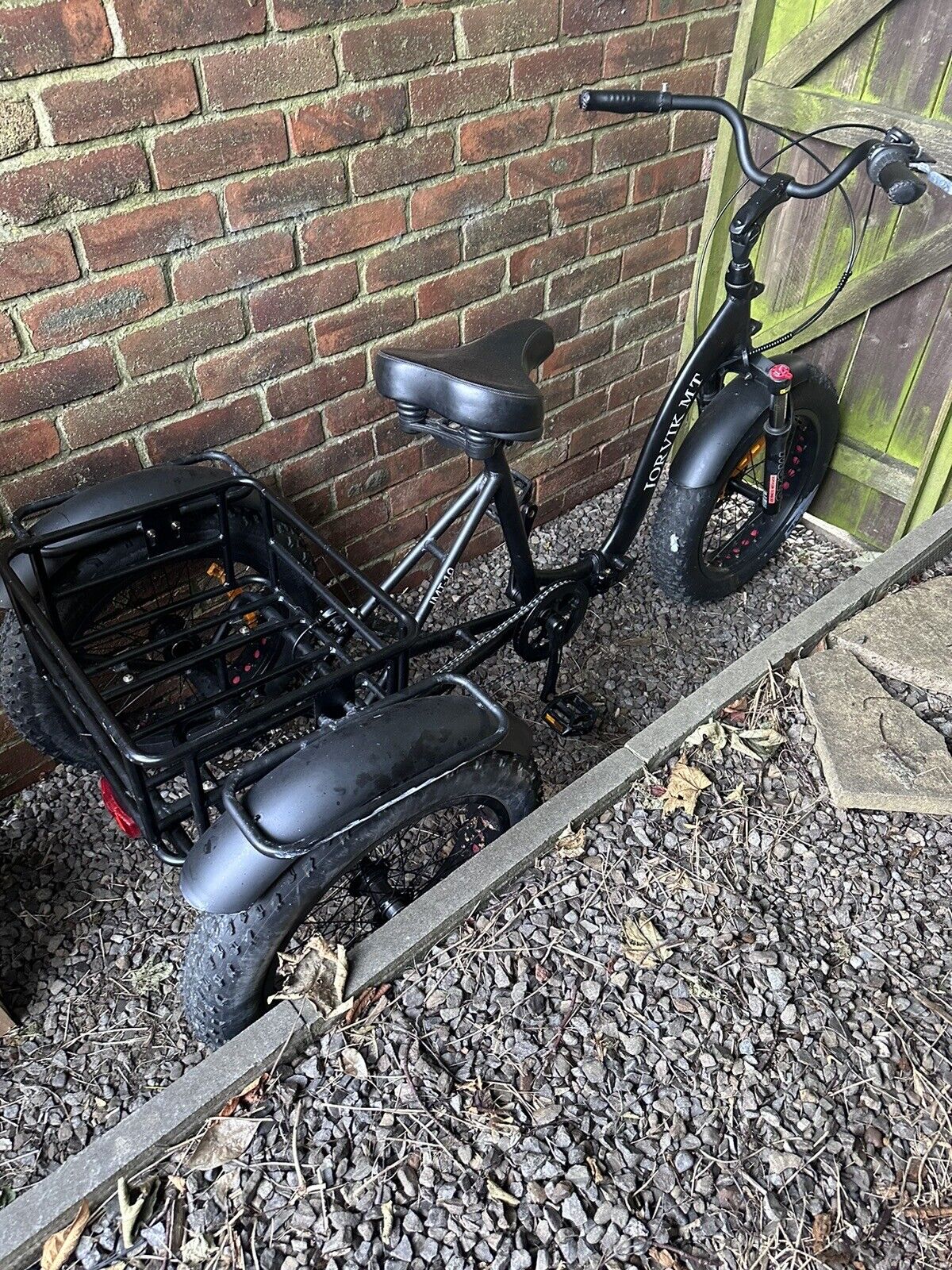 Jorvik JMT-10 Folding Low Step Through Non Electric e-Trike - Folding Bikes 4U