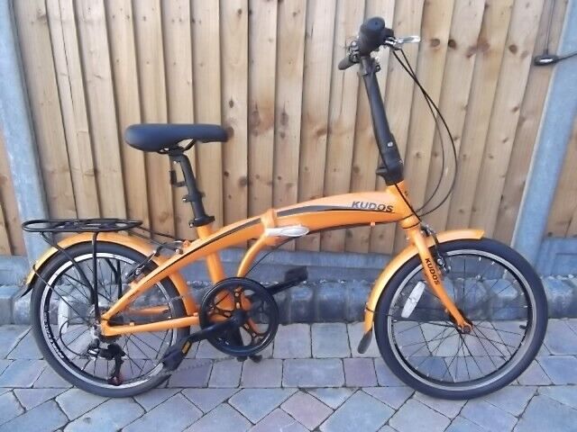 Kudos Citrus 20" Wheel Lightweight Alloy Folding Bike - Brand New - Immaculate - Folding Bikes 4U