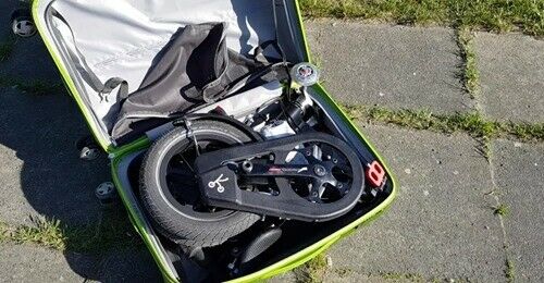 Kwiggle - WORLD's SMALLEST foldable bike - bici pieghevole - WARRANTY+access. - Folding Bikes 4U