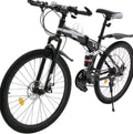 Levkitch 66.04 cm Adult Folding Mountain Bike 21 Speed - Folding Bikes 4U
