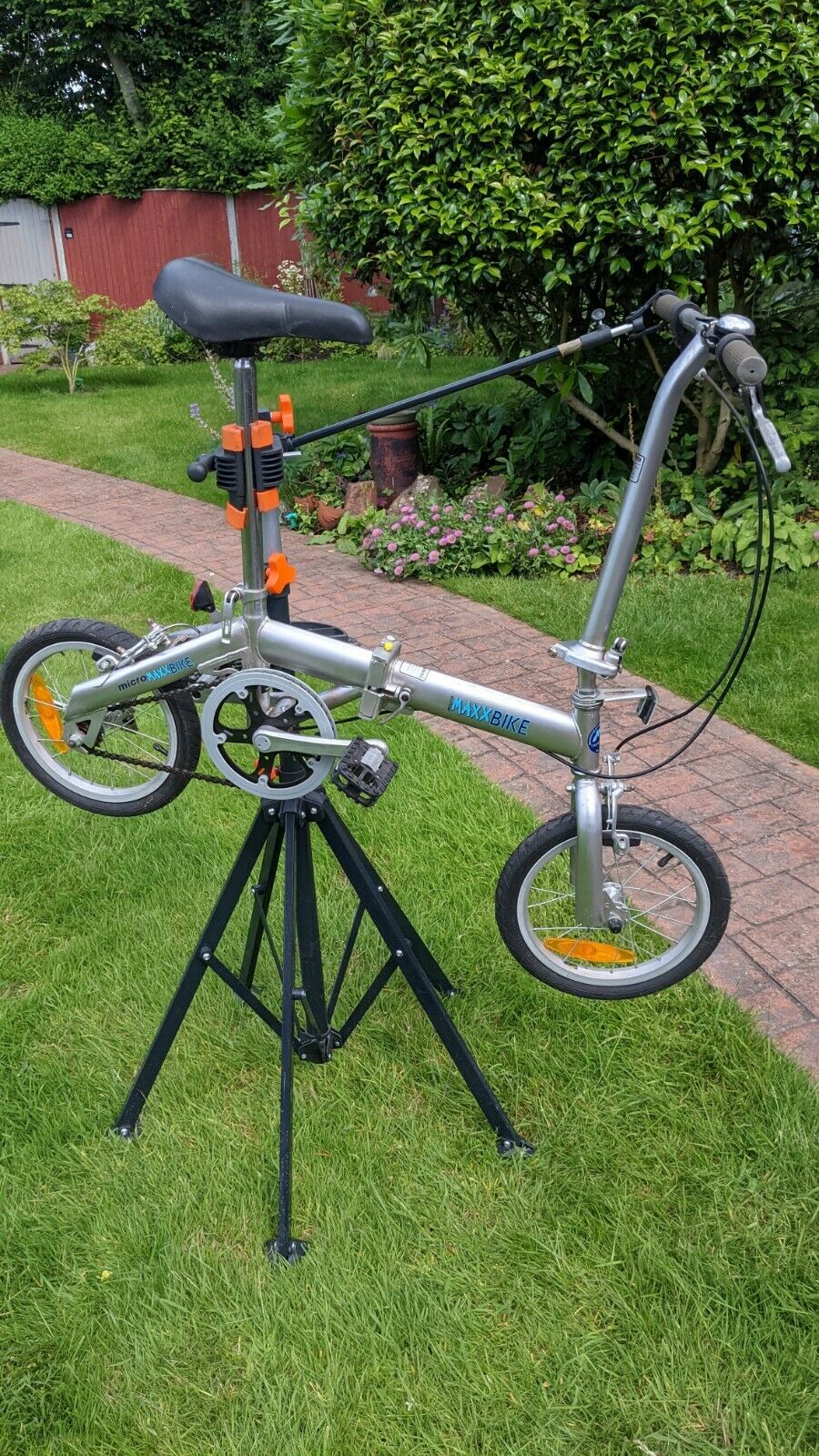 Micro Maxx folding portable bike, camping commute  - Folding Bikes 4U