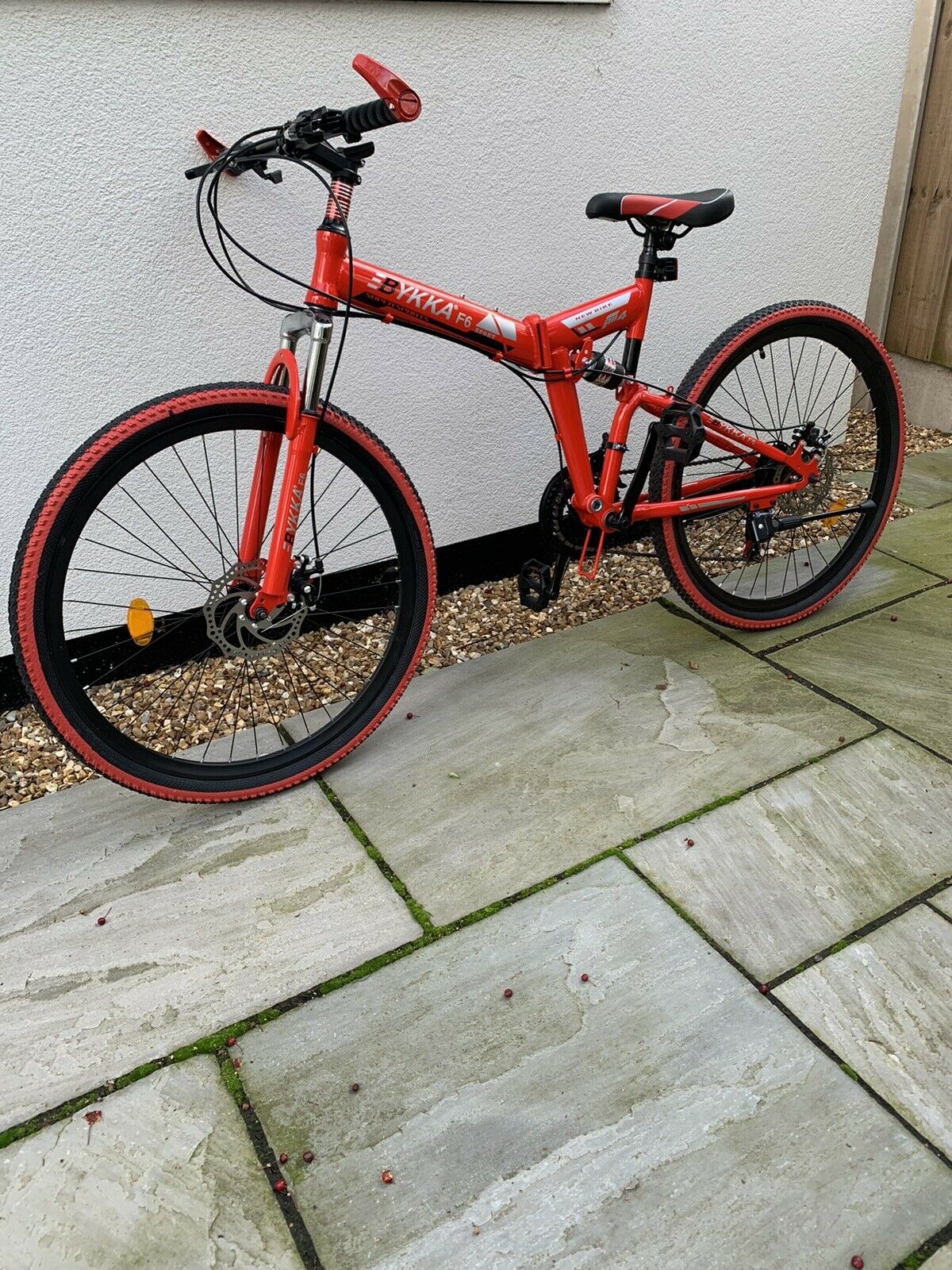 New: BYKKA F6 SPORT Folding bike - 26” Frame - Folding Bikes 4U