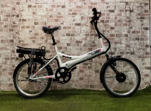 New!!!Eplus CH25 20" Wheel Size Unisex Electric Bike - White, 24V  - Folding Bikes 4U