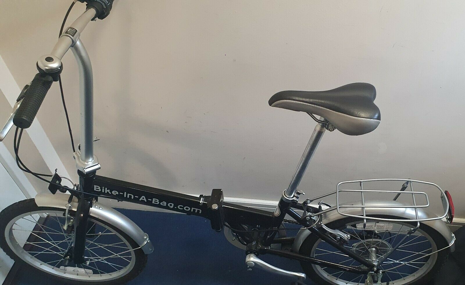 Pair of "Bike In A Bag.com"Folding Adult Bikes with matching black bags - Folding Bikes 4U