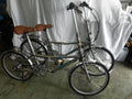 Pair of Dahon Quest 20" Stainless steel folding bikes  7 speed shimano gears VGC - Folding Bikes 4U