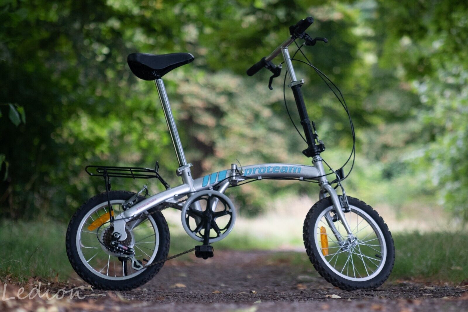 Proteam Folding Bike   6 shimano  gears  16' wheels' bicycle  fold up v-brakes - Folding Bikes 4U