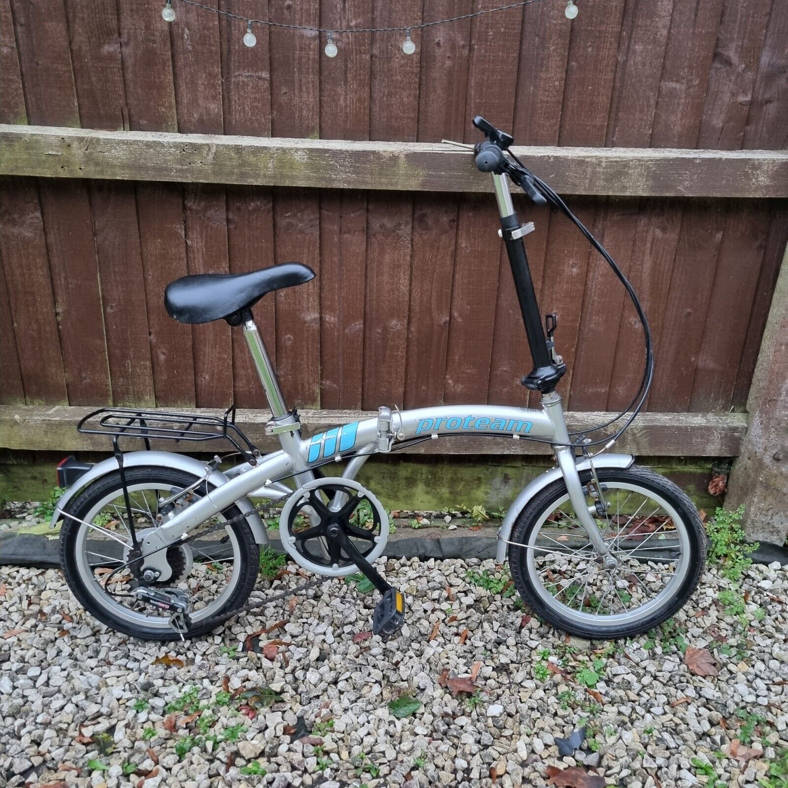 Proteam Folding Bike Light Weight Full Working Order, 6 Speed, 16" rims,  - Folding Bikes 4U
