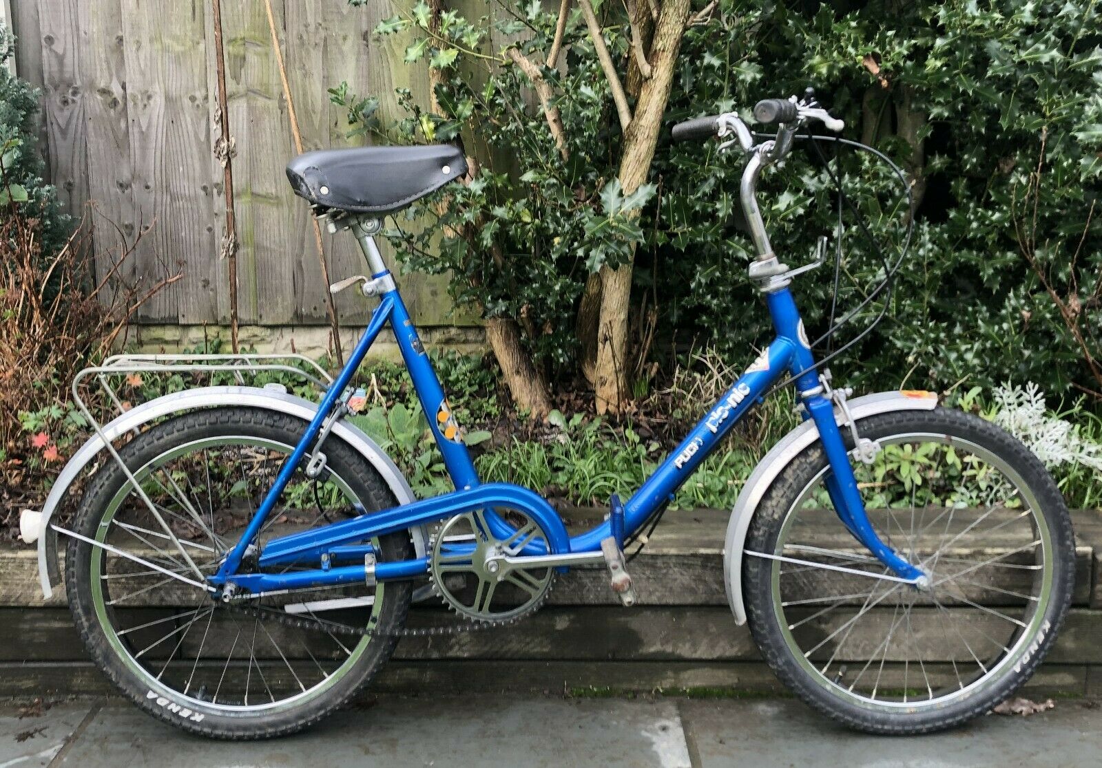 Puch Picnic folding bike 20" wheels 17" frame. camping, student, leisure - Folding Bikes 4U