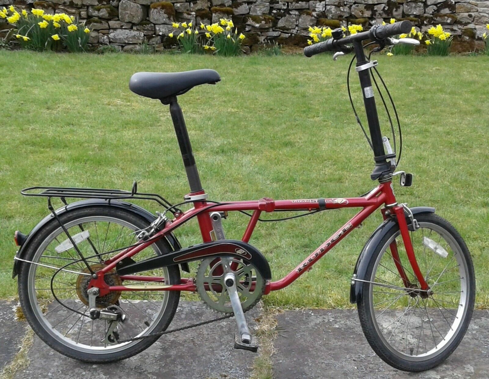RUDGE (RALEIGH) TRANSPORT GS7 FOLDING BIKE - Folding Bikes 4U