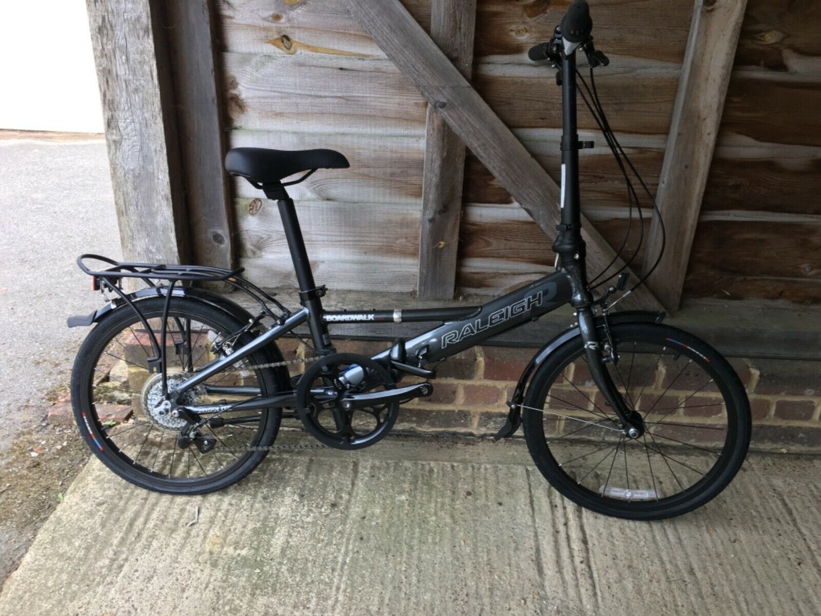 Raleigh Boardwalk Lite Folding Bicycle collapsible, Portable Foldable Bike Cycle - Folding Bikes 4U