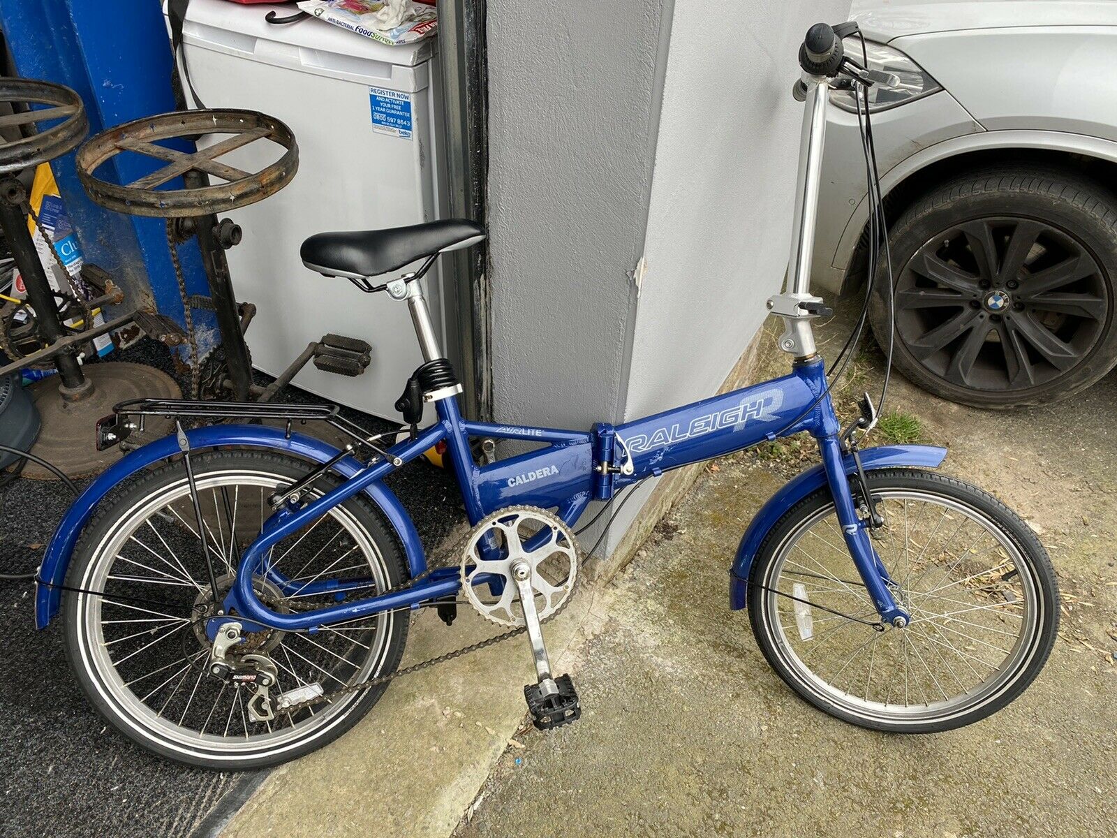 Raleigh Caldera Airlite Folding Bicycle - Folding Bikes 4U