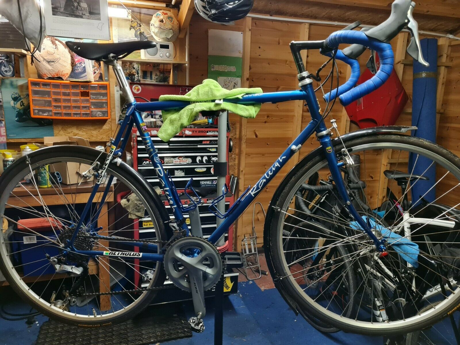 Raleigh Randonneur Reynolds 708 not 531 Tube Touring Restomod 105 56cm Frame - Folding Bikes 4U