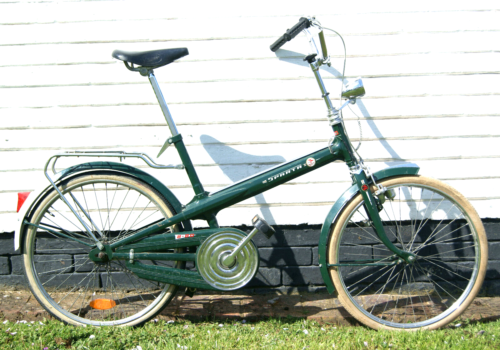 Rare 1968 Sparta 8-80 demountable bicycle with Duomatic 2 speed hub gears - Folding Bikes 4U