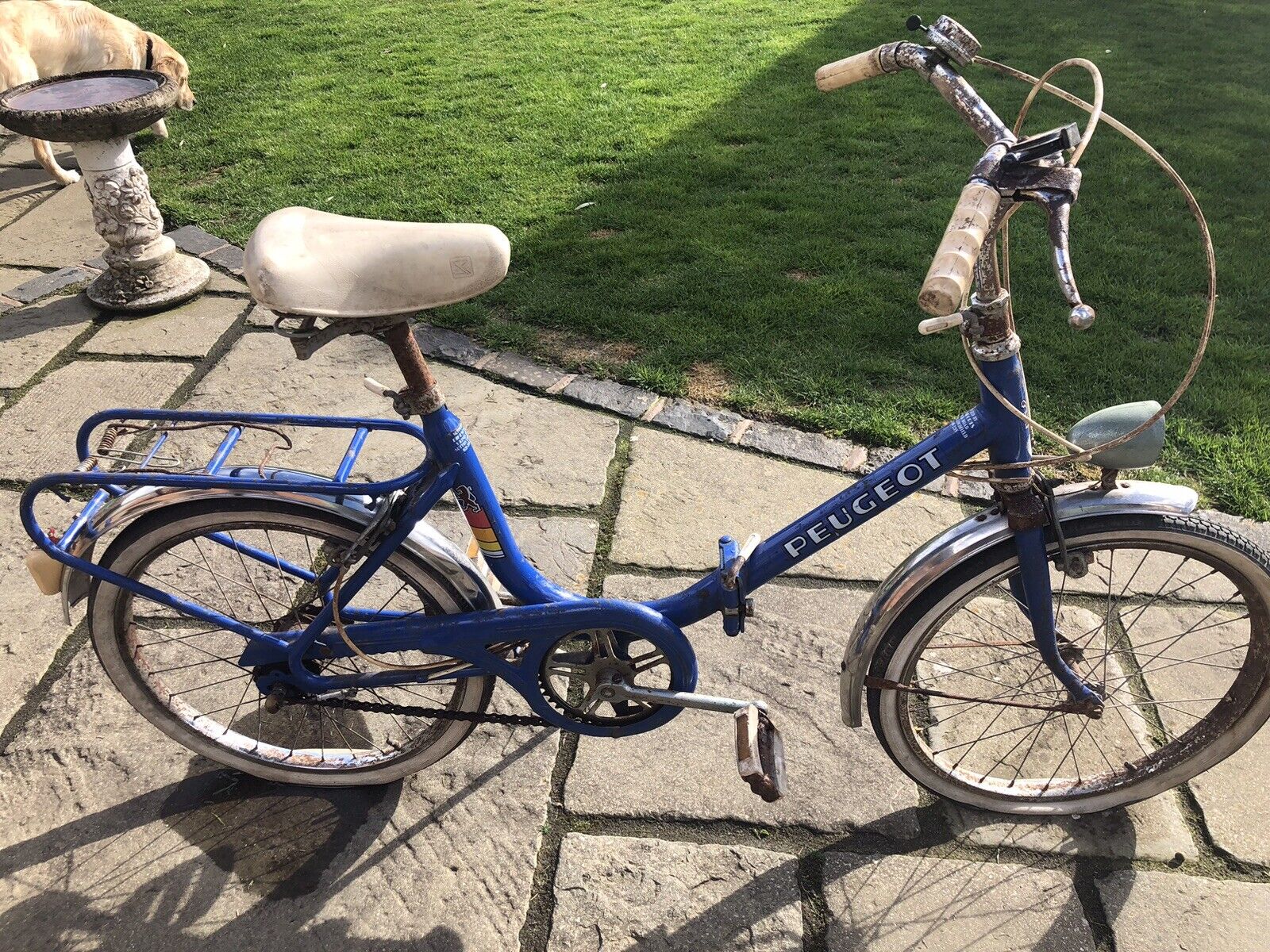 Rare Vintage Peugeot Folding Bicycle, 20 inch Wheels - Folding Bikes 4U