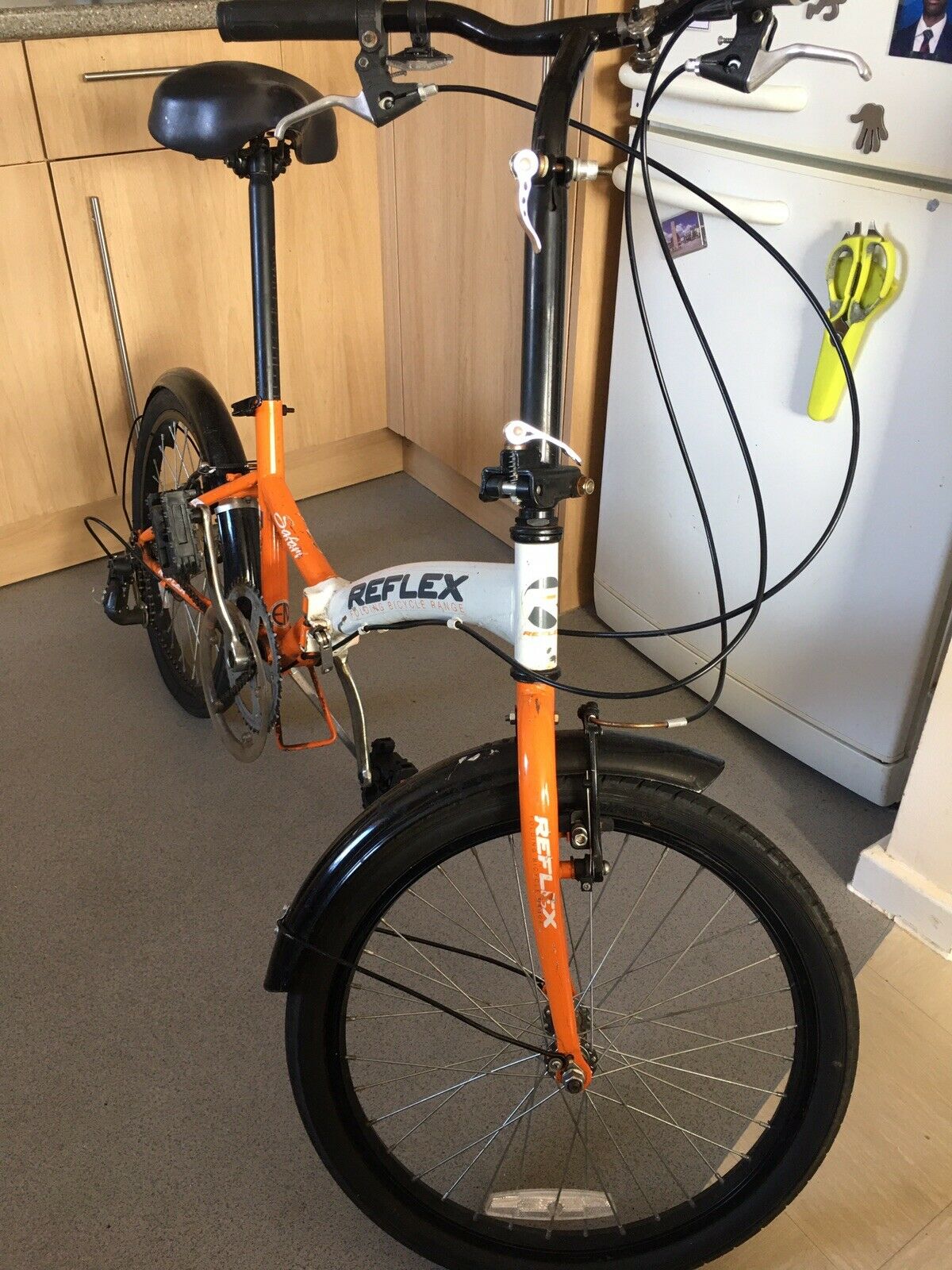 Reflex Safari Folding Bicycle Bike Unisex Adult 20" wheel  - Folding Bikes 4U