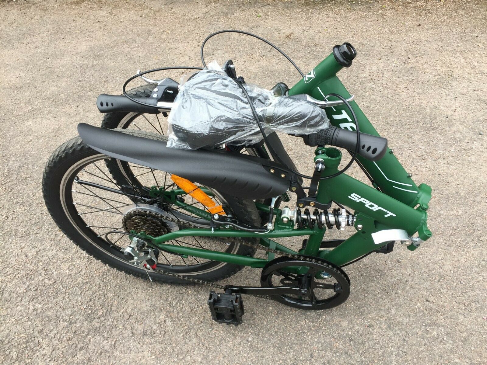 TEZ Sport Folding Full Suspension Bike ~ In Nottingham ~ Collection Or Deliverey - Folding Bikes 4U