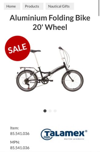 Talamex folding bike 20 inch wheels aluminium - Folding Bikes 4U