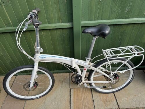 Tern Eclipse P9 Folding Bike 22" Wheel (white) - Folding Bikes 4U