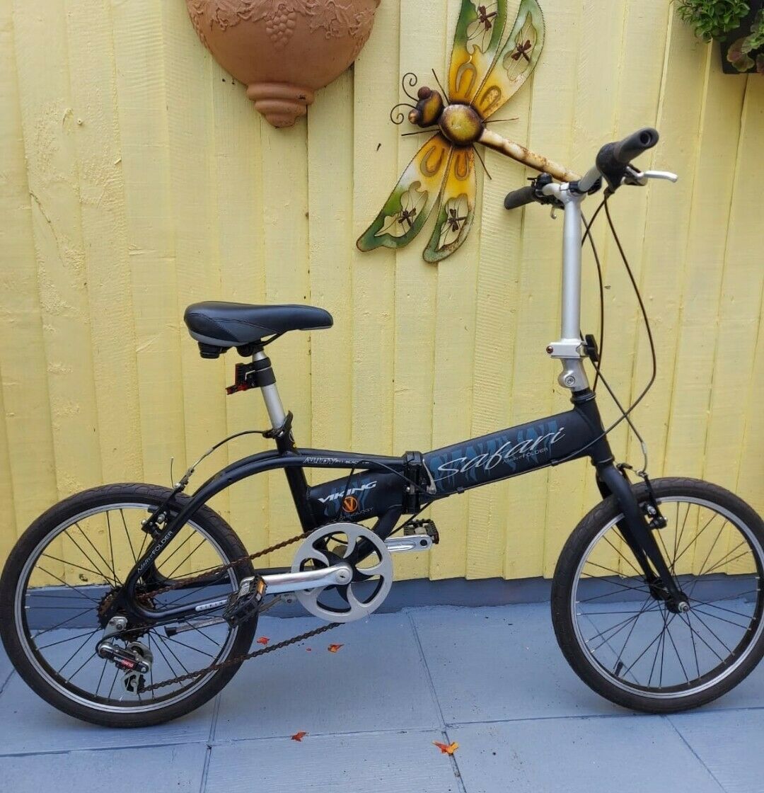 VIKING SAFARI FOLDING BIKE 20" WHEELS - Folding Bikes 4U
