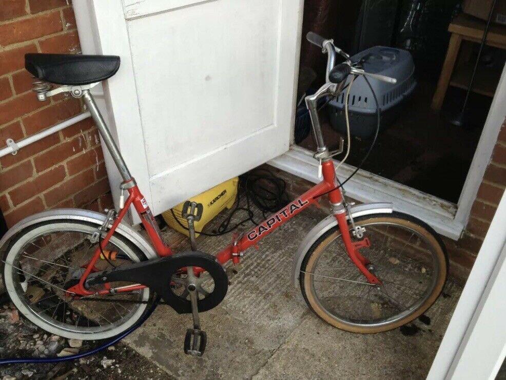 VINTAGE RETRO FOLDING BIKE CHELSEA Capital BIKE - Folding Bikes 4U