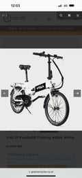 VISLA FOLDIE20 - Folding Electric Bicycle - NEW PRICE 1299£ - Folding Bikes 4U