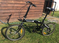 Ventura X Stowaway Folding Bike, Black, 20” wheels  - Folding Bikes 4U