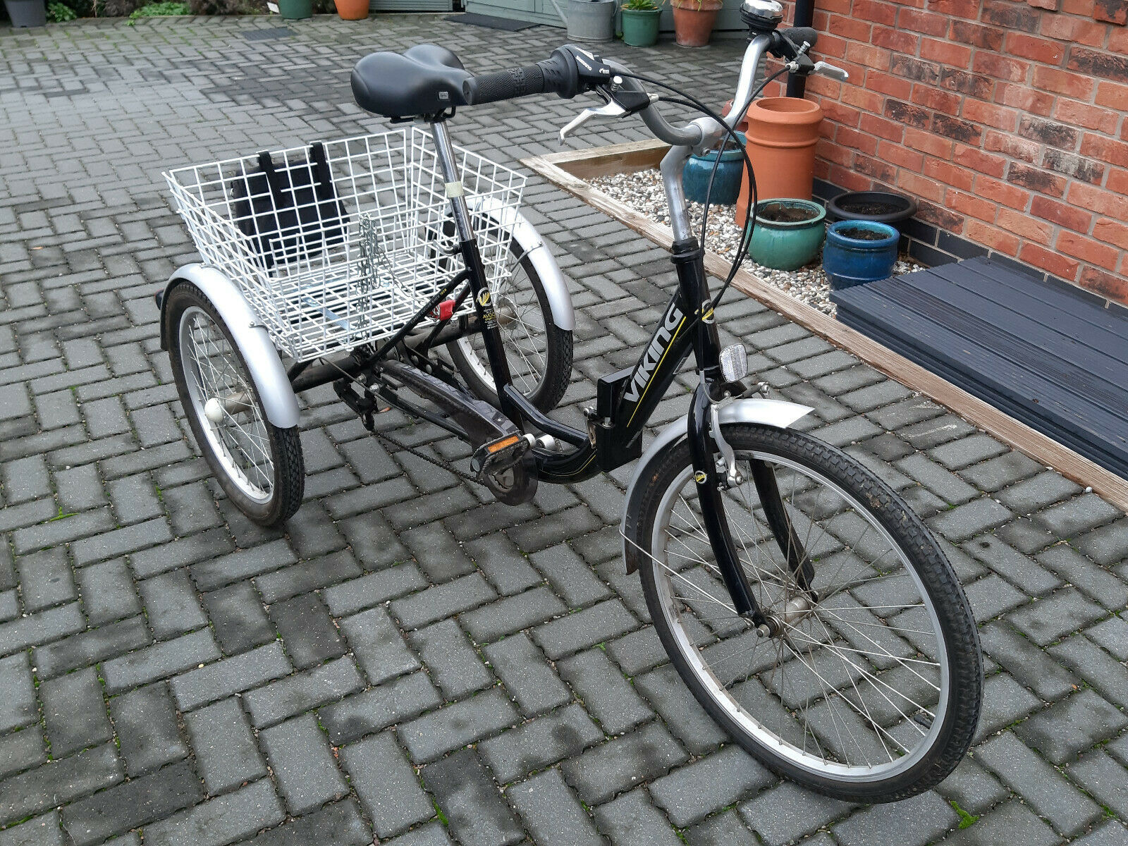 Viking Cargo Tricycle Folding Bike - Folding Bikes 4U