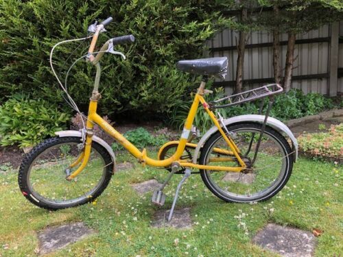 Vintage Puch Picnic Folding Bicycle bike. Fully Working no punctures - Folding Bikes 4U