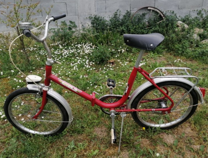 Vintage RARE retro 1960's  all original German Super De Lux folding bicycle bike - Folding Bikes 4U