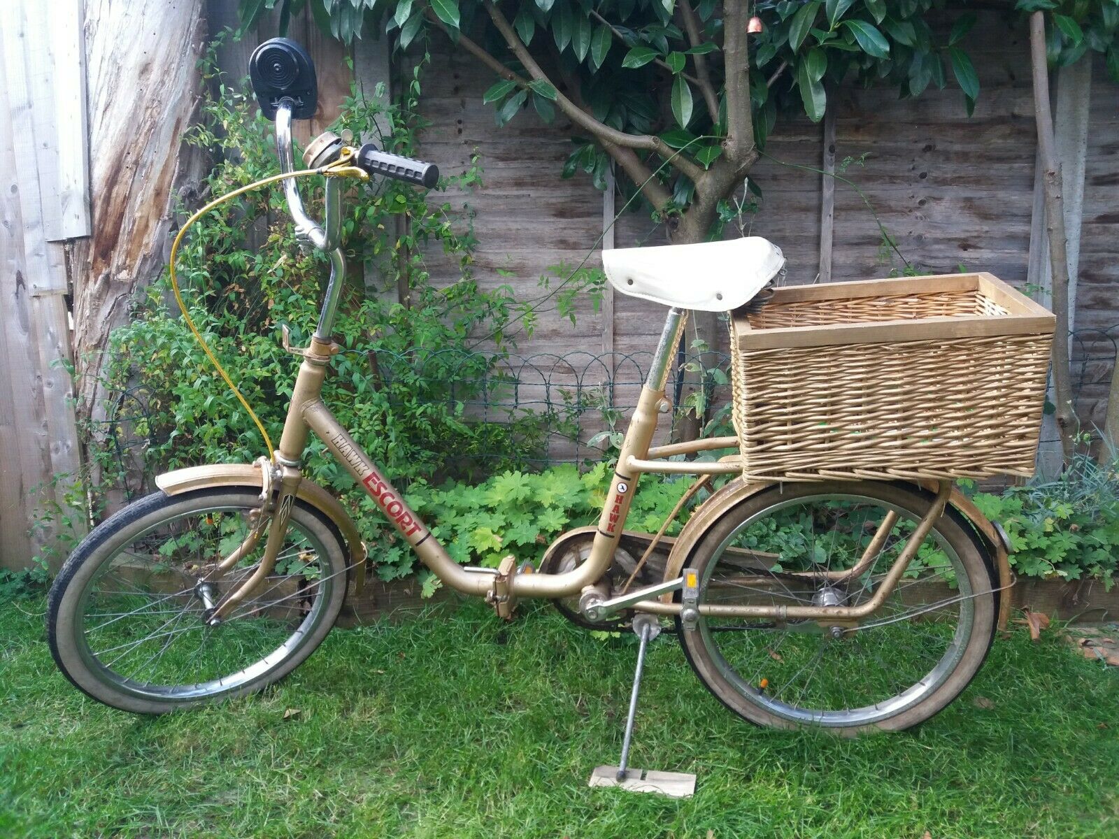 Vintage fold up bike Hawk Escort made in West Germany 1970s - Folding Bikes 4U