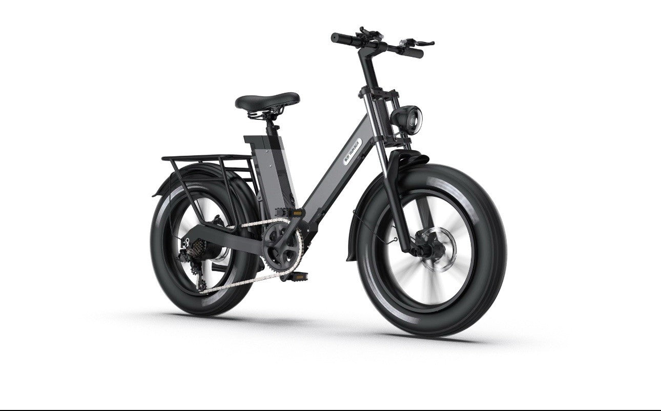 Yonglite C6 Fat Tire Foldable Electric Bike 1000  W 20 Inch 48V 15AH - Folding Bikes 4U