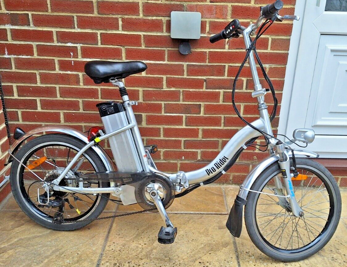 eBike 20 inch Pro Rider E-Wayfarer Electric Folding Bike 2off 36v 10Ah battery - Folding Bikes 4U