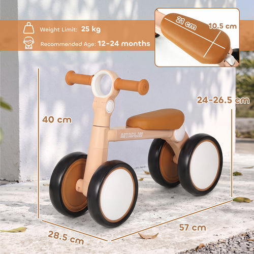 Balance Bike, Lightweight and Foldable Toddler Bike for 1-2 Years