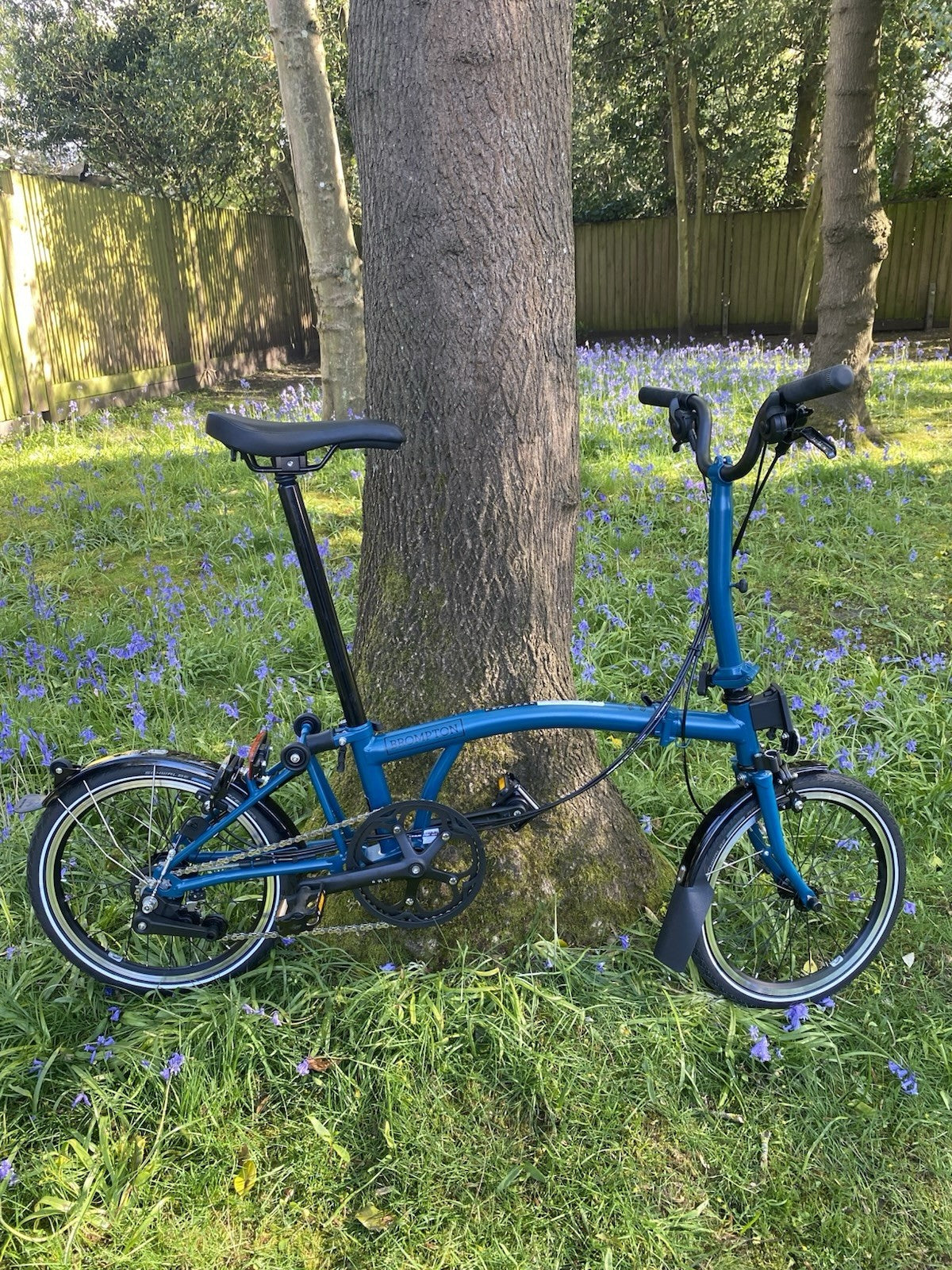 Brompton C-Line 6-Speed in Ocean Blue (Discontinued) - April 2026
