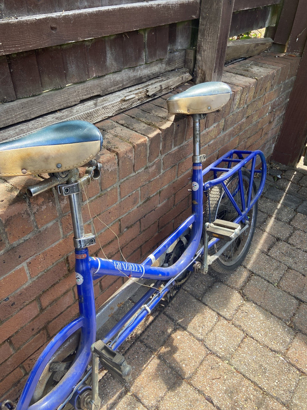 2 x Carnielli Graziella Tandem Folding Bike - 20" wheels Sturmey-Archer 3 speed