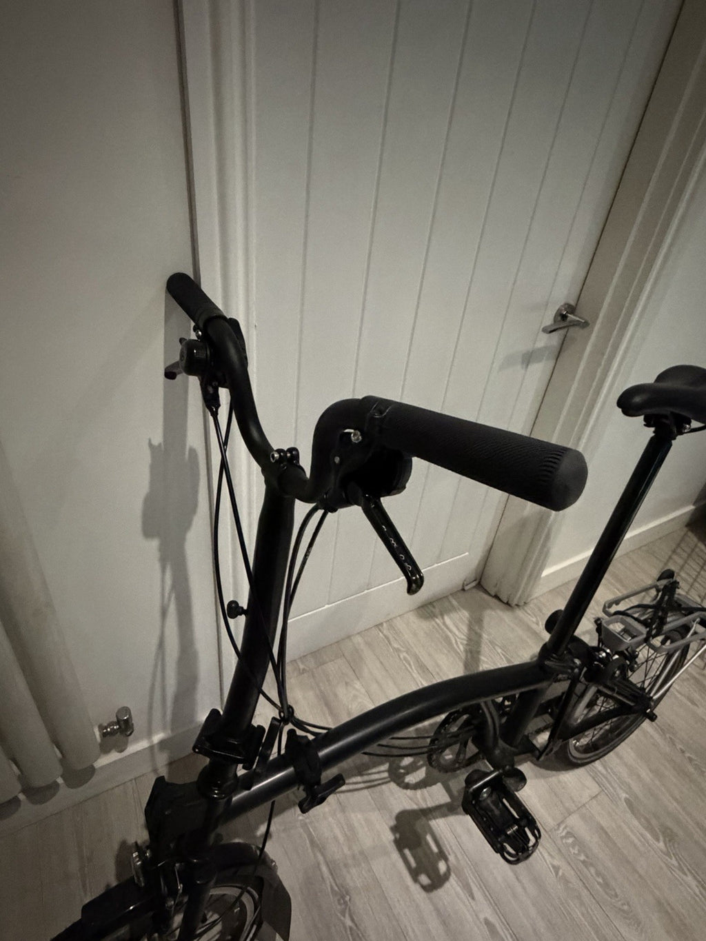 Brompton C-Line Explore 6-Speed Black Edition With Rack