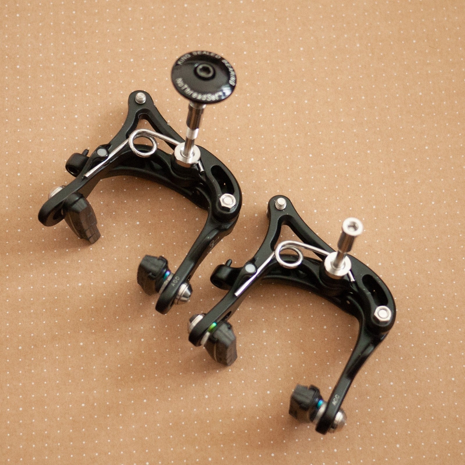 Brompton Brake Callipers Titanium Bolts Chris King Ti Seatpost Stopper