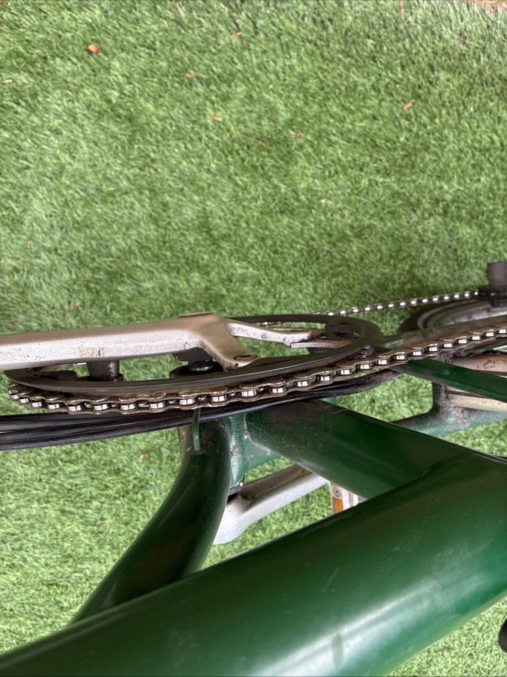Brompton folding bike, 6 speed, British racing Green, See Description