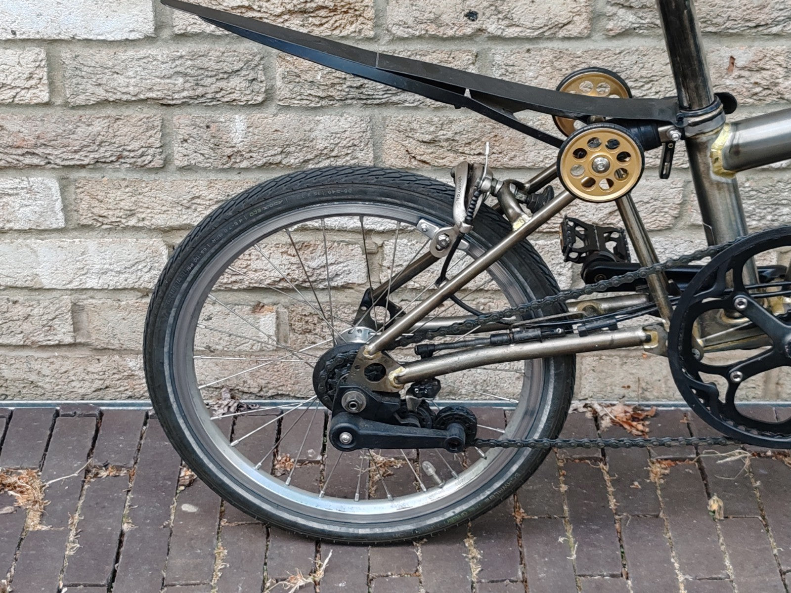 Brompton S2L Raw Lacquer 2 Speed Lightweight Upgraded Folding Bike