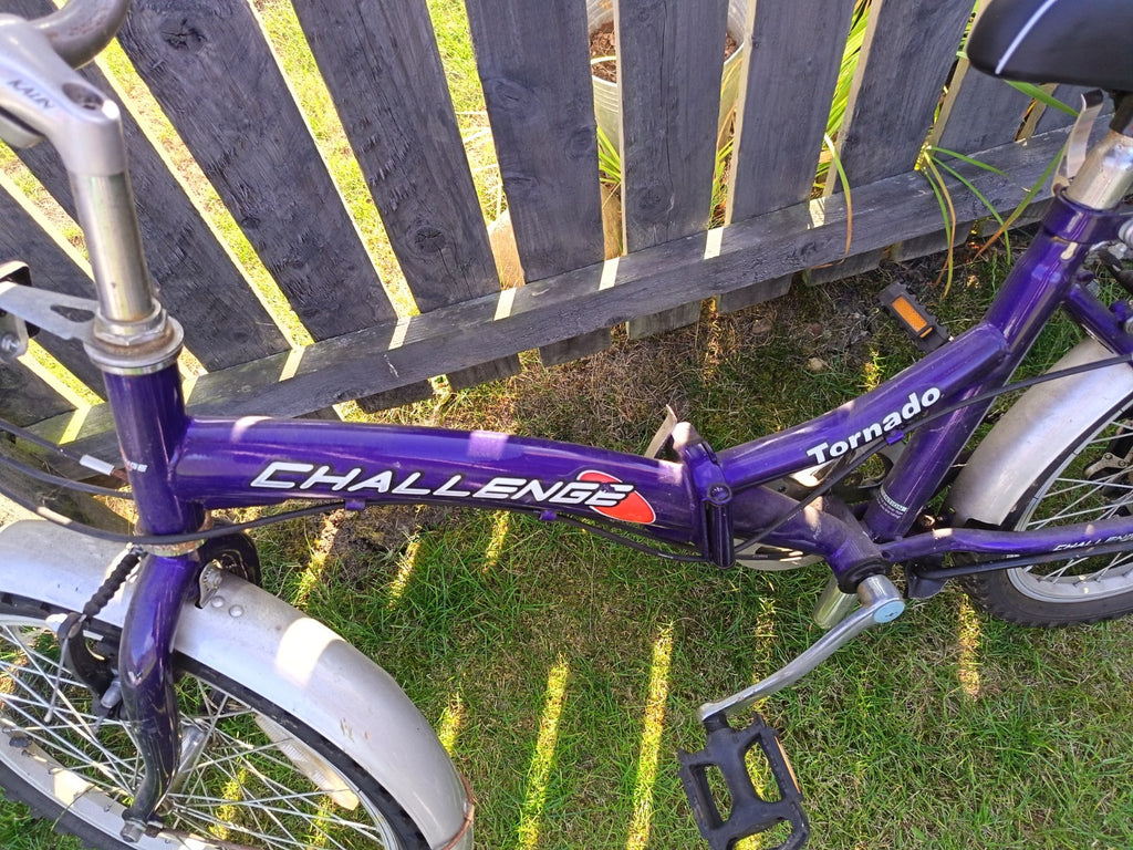 foldable challenge tornado bike