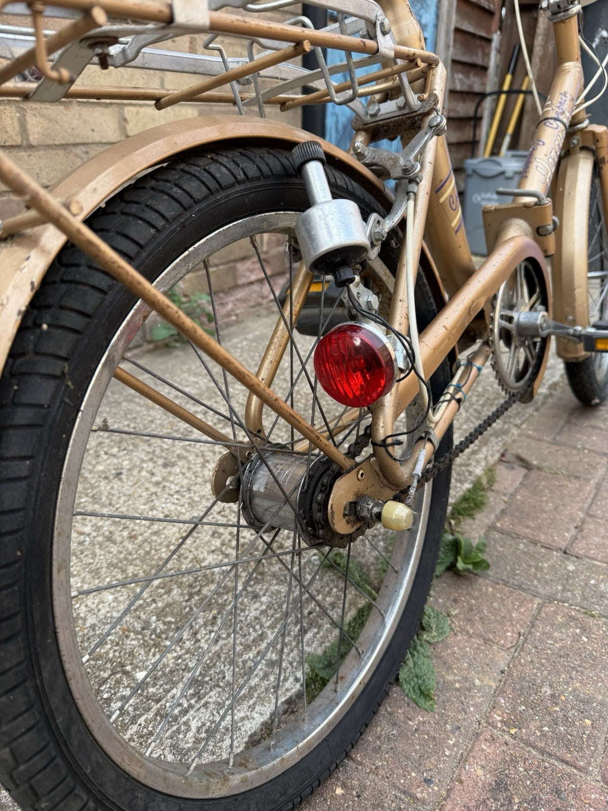 Hercules Compact Folding Bike 1984 Retro Vintage