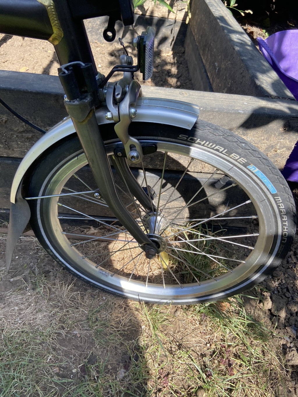 Brompton C Line 6 Speed - Raw Lacquer