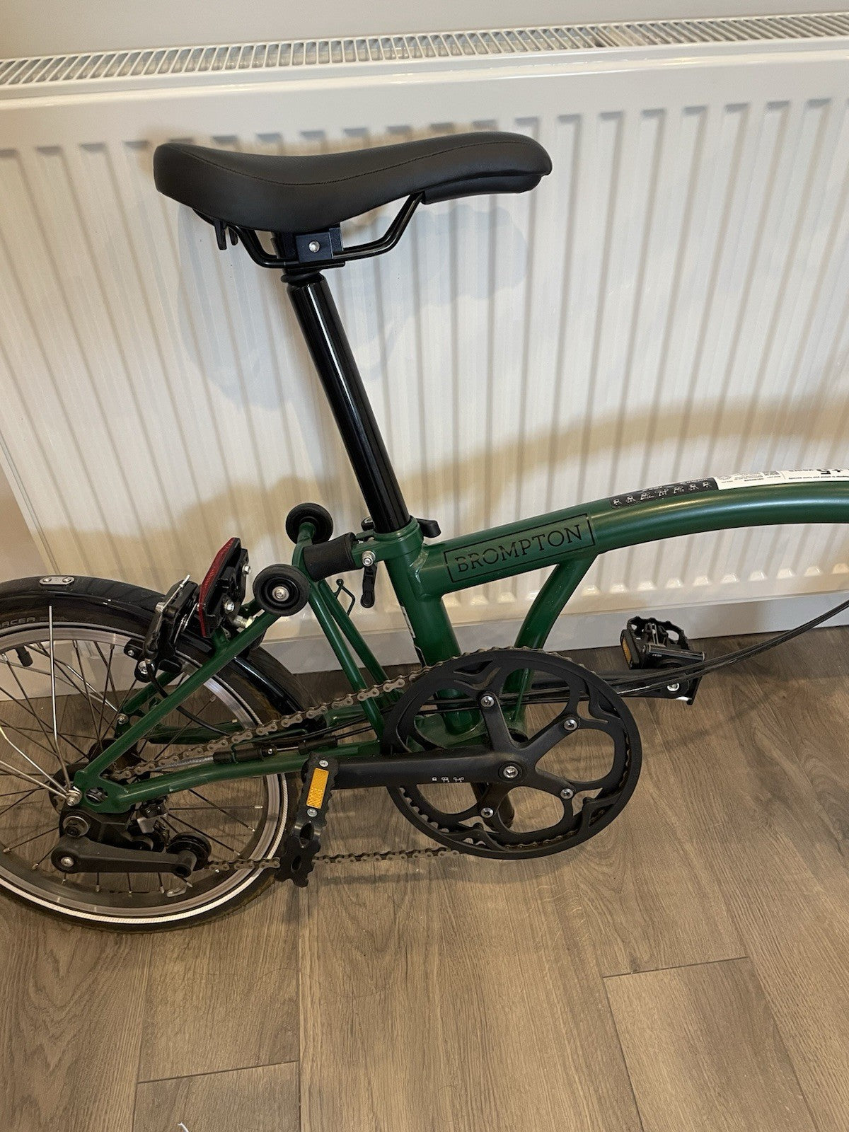 Brompton C Line Urban Folding Bike 2-Speed – Racing Green | Excellent Condition