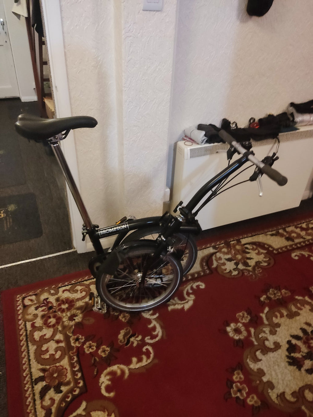 Folding Bikes Brompton 6 Speed Folding Bike Lightweight Aluminum Alloy