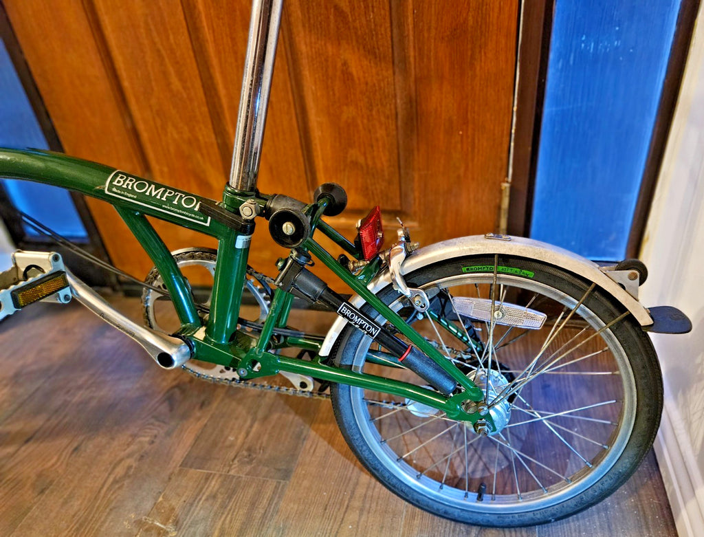 Brompton M3L Green - 2004 Vintage - Sachs 3 Speed