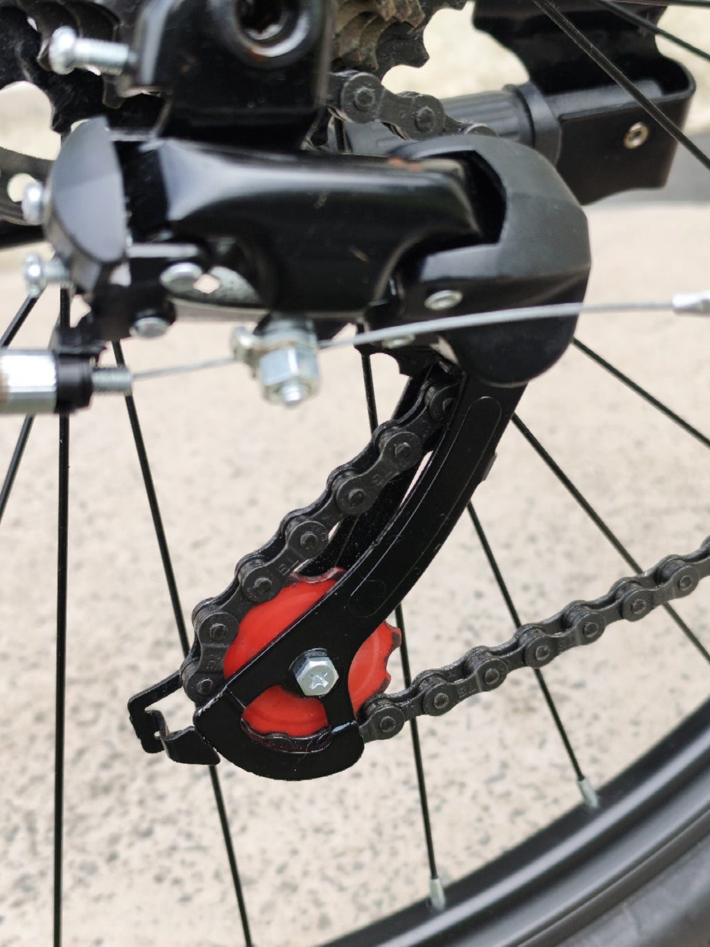 Black Mountain Bike, Folding Bike, 21 Speed, Disk Brakes
