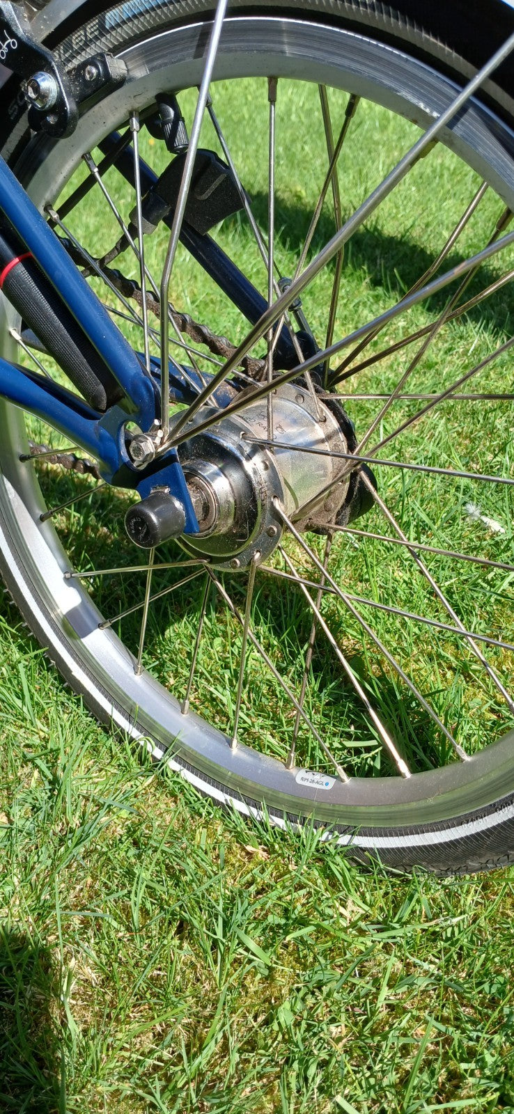 Brompton folding bike 3 speed