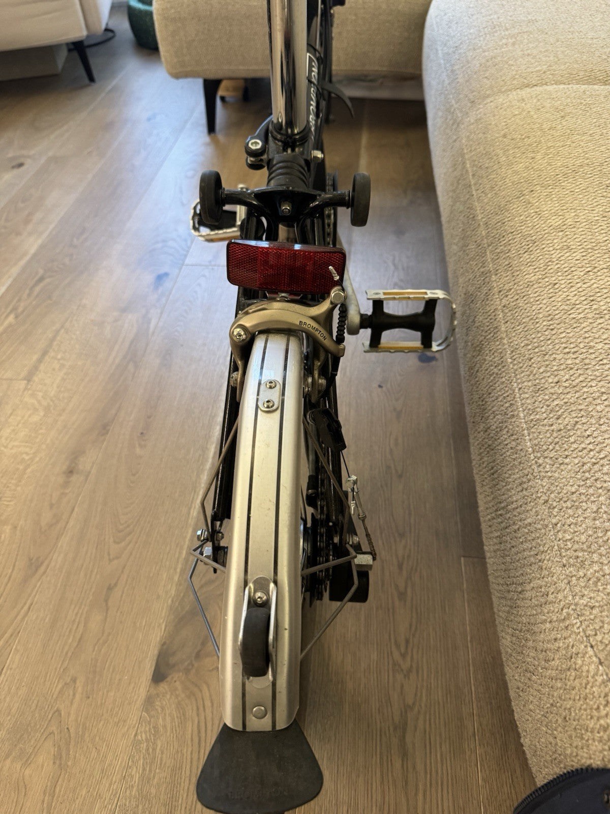 Brompton 6 Speed C-line Folding Bike Black